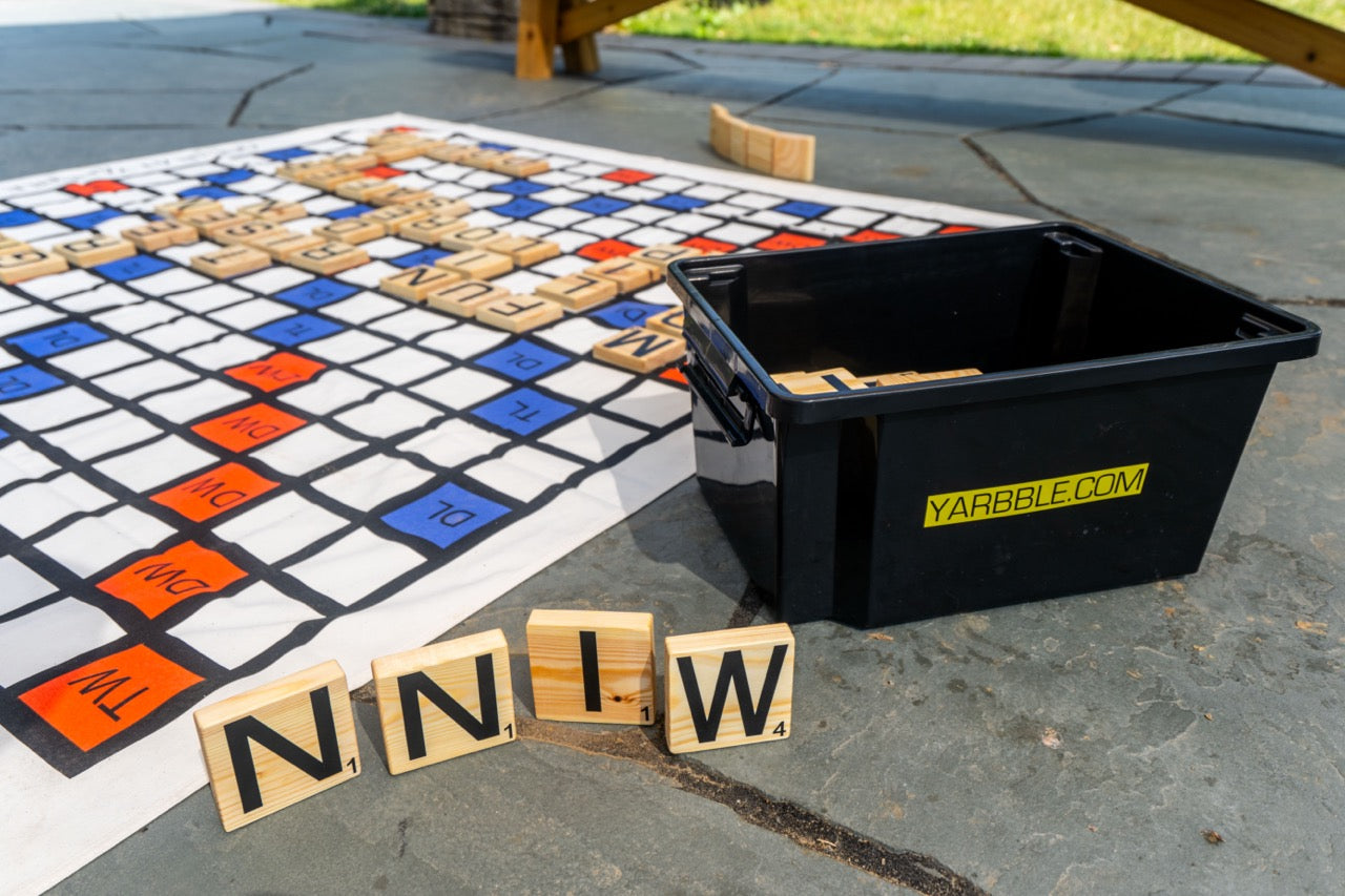 Giant Scrabble Game (jumbo 6ft x 6ft board with 3in x 3in tiles)